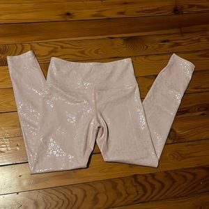 Zyia pink cheetah print legging